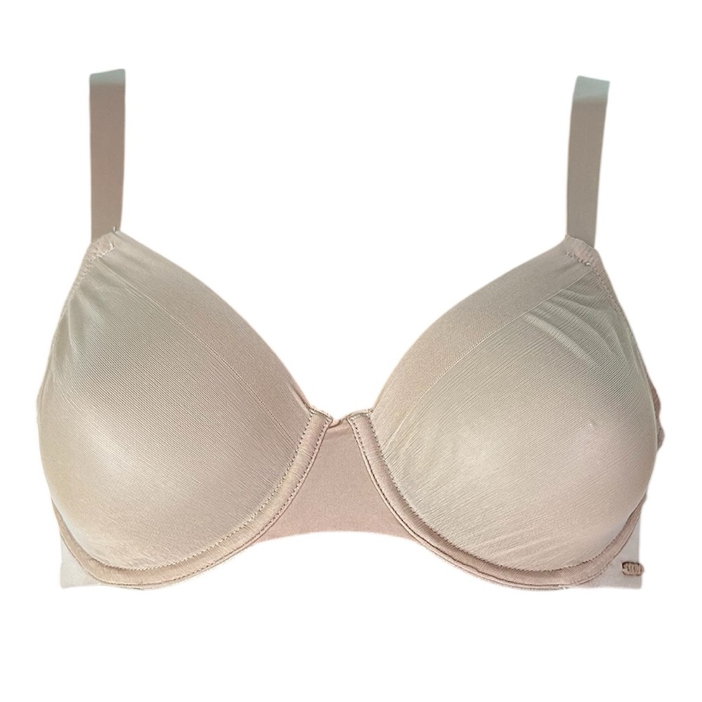 New Skims No Show Unlined Sheer Underwire Demi Bra - Picture 10 of 10